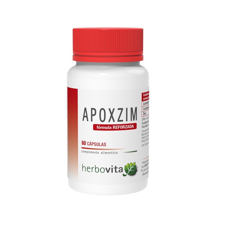 HERBOVITA Apoxzim - Laktoferyna + Laktoperoksydaza + Cynk (60 kaps.)