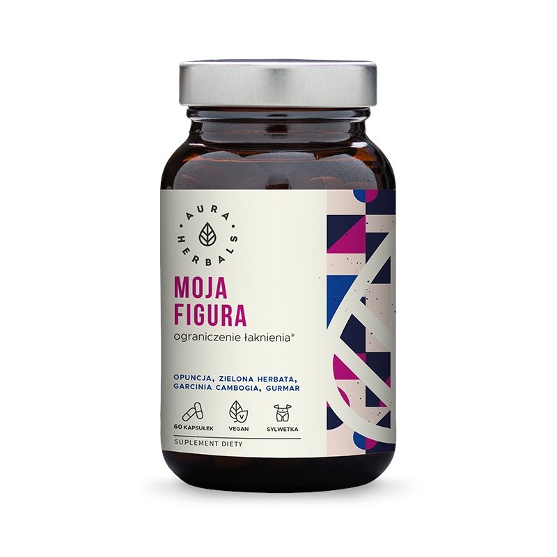 AURA HERBALS Moja Figura - Ograniczenie Łaknienia (60 kaps.)