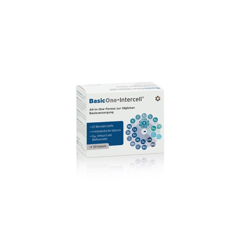 INTERCELL PHARMA BasicOne-Intercell (120 kaps.)