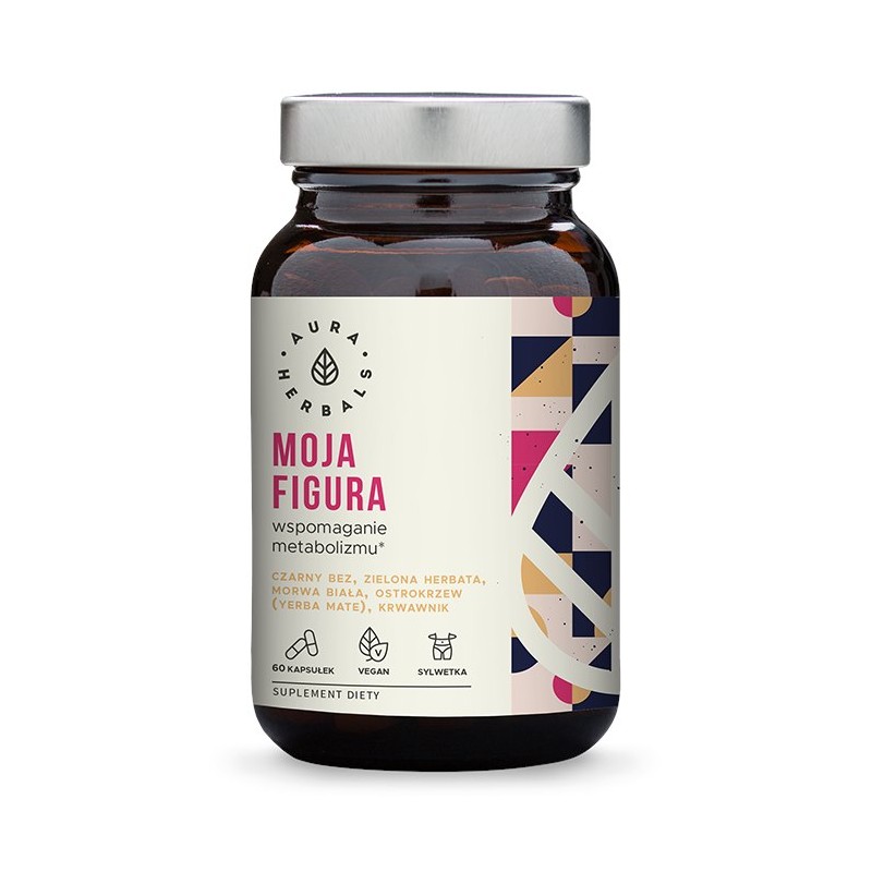AURA HERBALS Moja Figura - Wspomaganie Metabolizmu (60 kaps.)