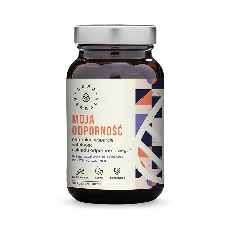 AURA HERBALS Moja Odporność - Naturalny Kompleks (60 kaps.)