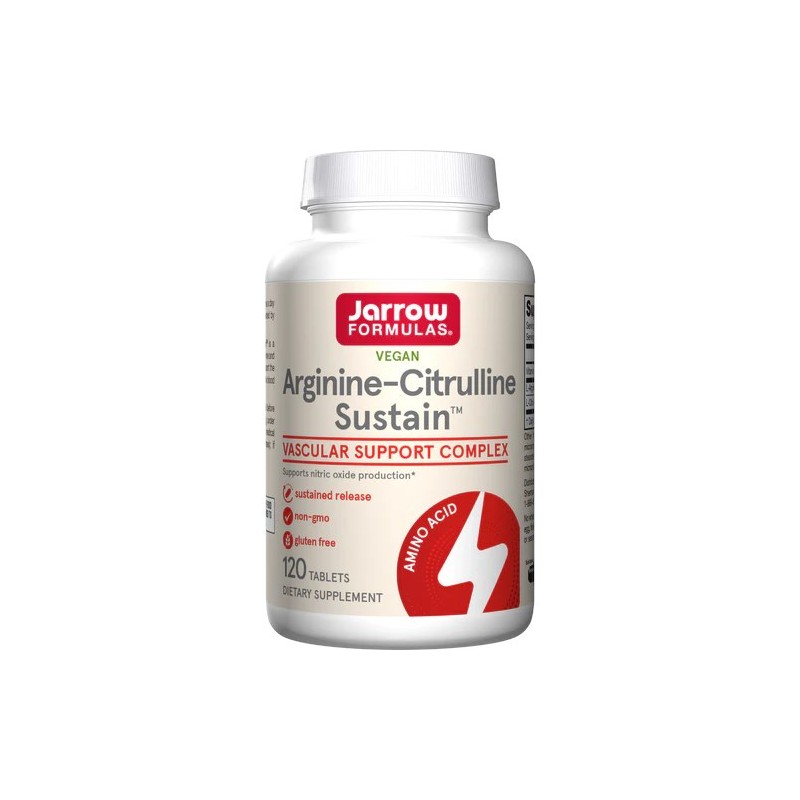 JARROW FORMULAS Arginine-Citrulline Sustain (120 tabl.)
