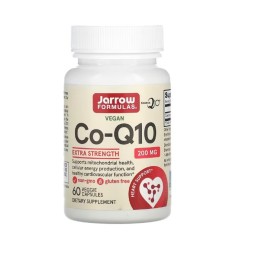 JARROW FORMULAS Co-Q10 200 mg - Koenzym Q10 200 mg (60 kaps.)