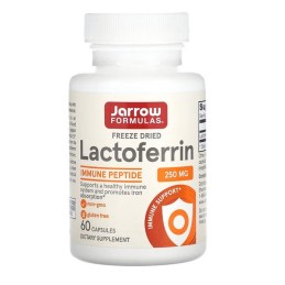 JARROW FORMULAS Lactoferrin - Laktoferyna (60 kaps.)