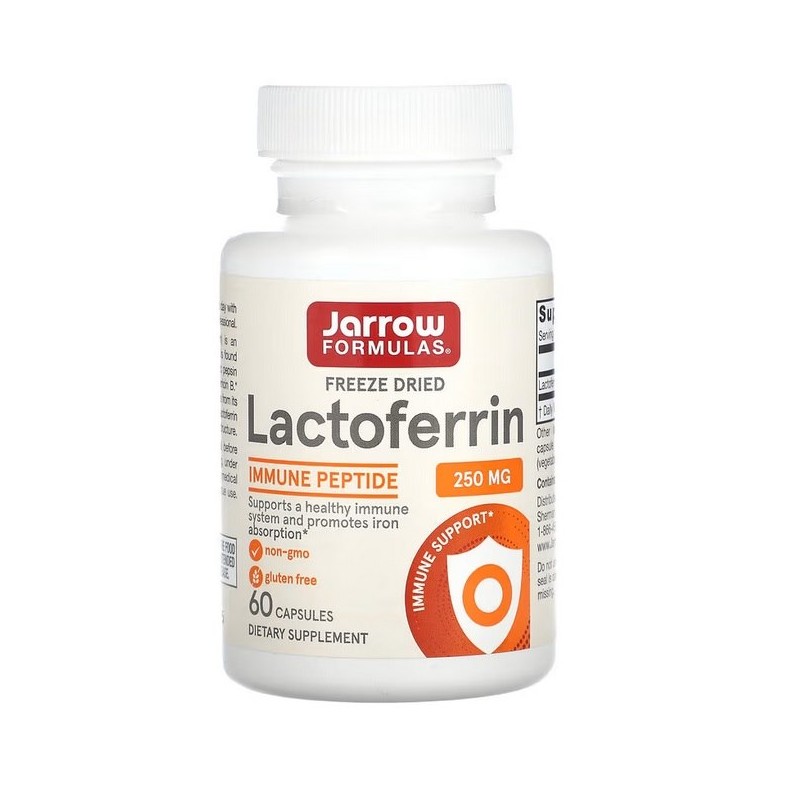JARROW FORMULAS Lactoferrin - Laktoferyna (60 kaps.)