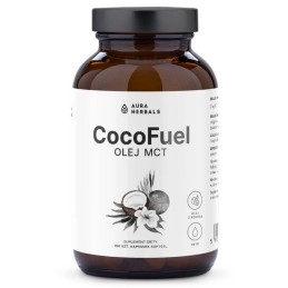 AURA HERBALS CocoFuel - Olej MCT 1000 mg (100 kaps.)