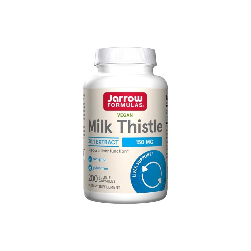JARROW FORMULAS Milk Thistle - Ostropest Plamisty (200 kaps.)