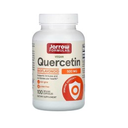 JARROW FORMULAS Quercetin - Kwercetyna 500 mg (100 kaps.)