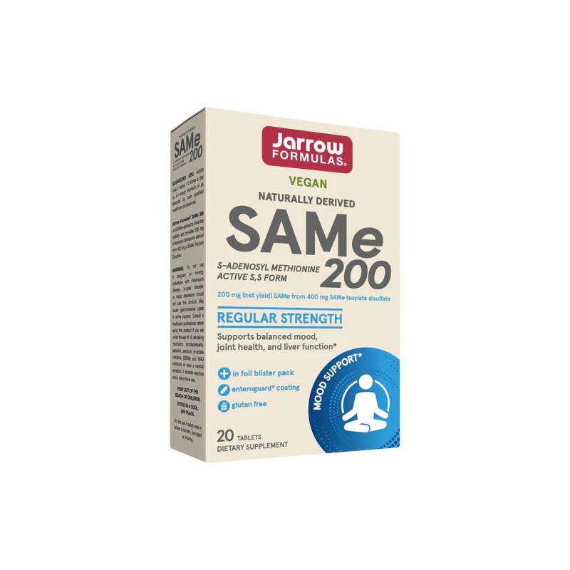 JARROW FORMULAS SAMe 200 mg (60 tabl.)