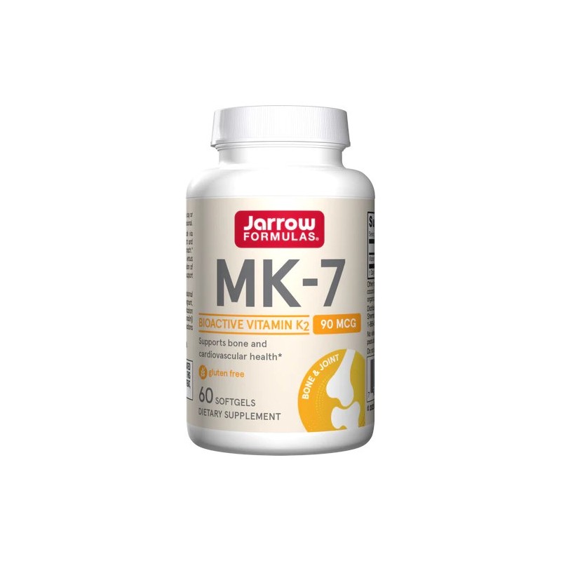 JARROW FORMULAS Witamina K2 MK7 90 mcg (120 kaps.)