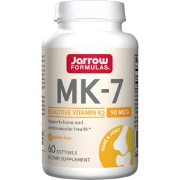 JARROW FORMULAS Witamina K2 MK7 90 mcg (60 kaps.)
