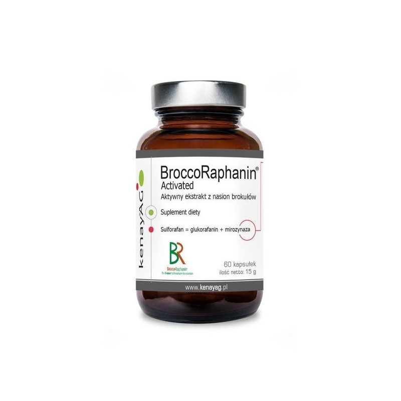KENAY Brokuł - BroccoRaphanin (60 kaps.)