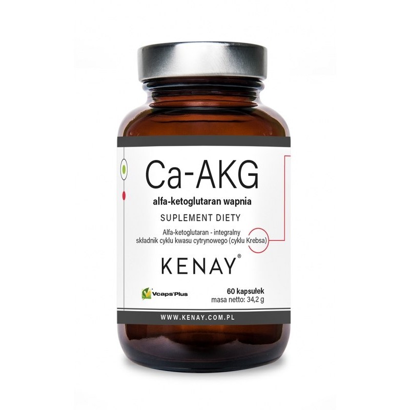 KENAY Ca-AKG alfa-ketoglutaran wapnia (60 kaps.)