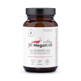 AURA HERBALS O! MegaKrill - olej z kryla 1180 mg (60 kaps.)