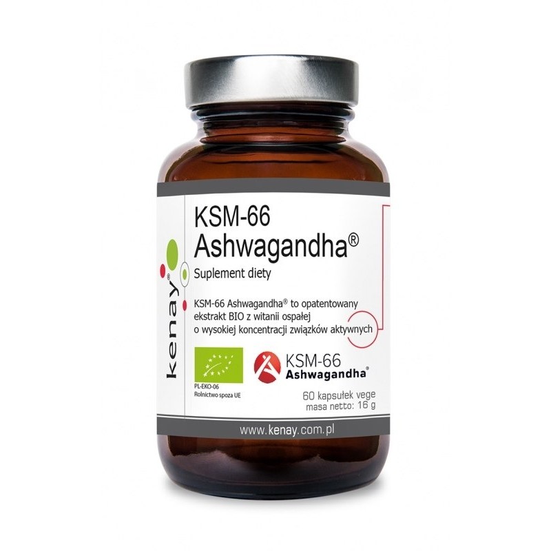 KENAY EKO Ashwagandha KSM-66 (60 kaps.)