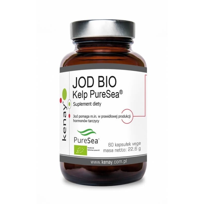 KENAY EKO Jod - Bio Kelp PureSea (60 kaps.)