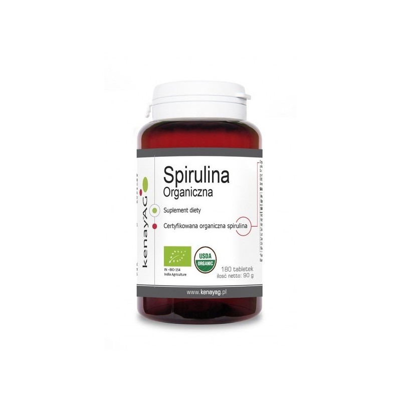 KENAY EKO Organiczna Spirulina (180 tabl.)