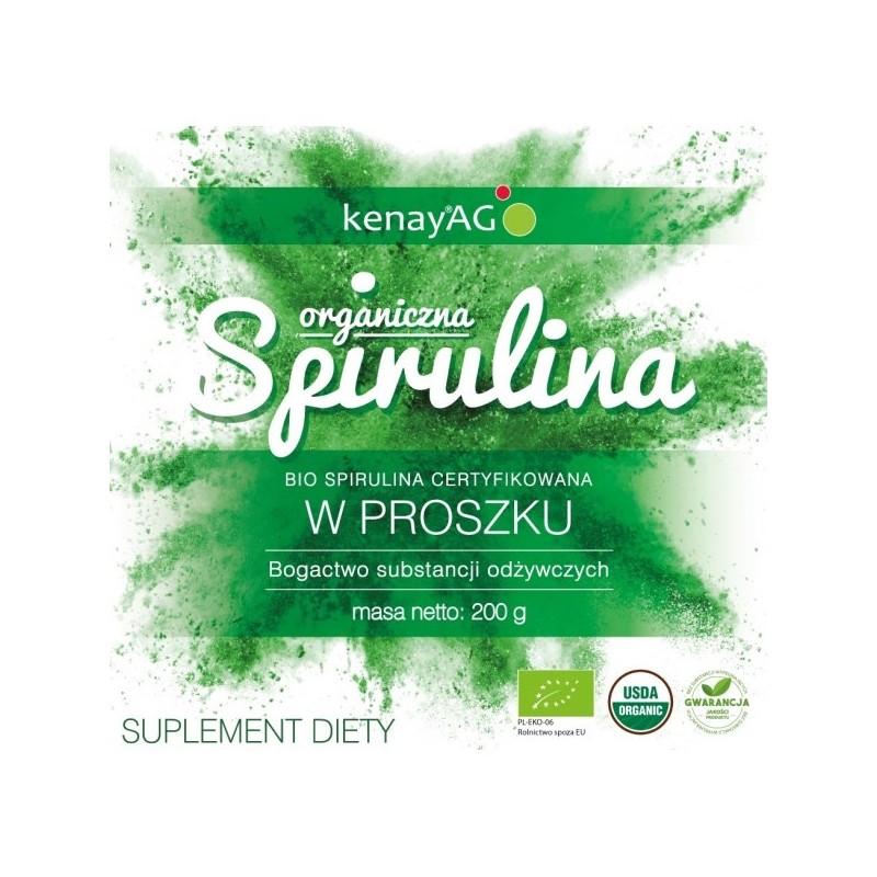 KENAY EKO Organiczna Spirulina (200 g)