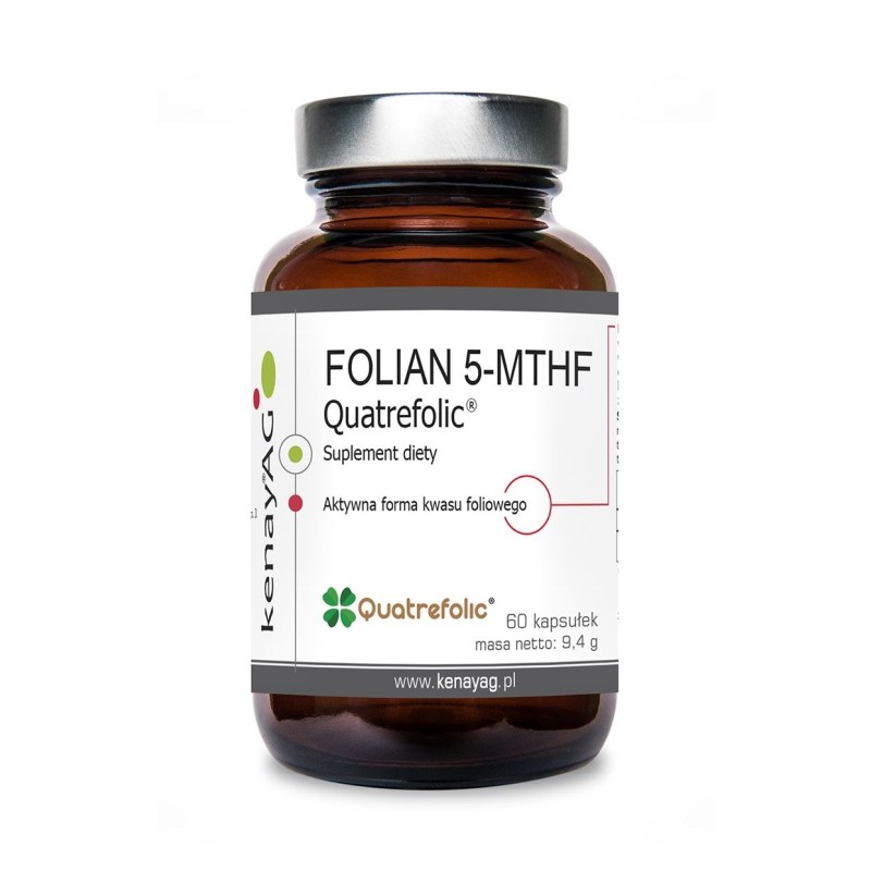 KENAY Folian 5-MTHF Quatrefolic (60 kaps.)