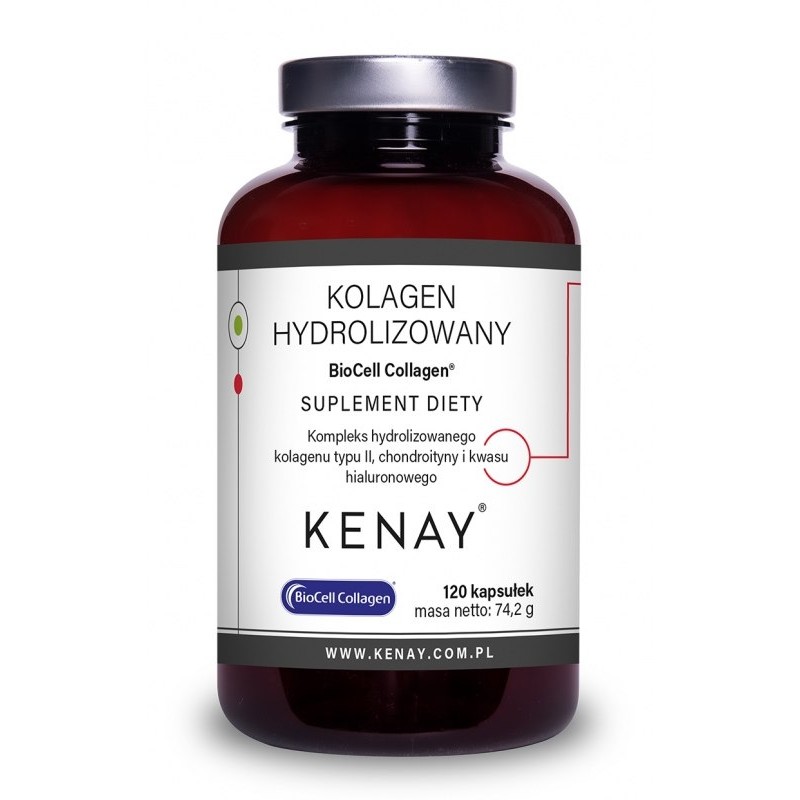 KENAY Kolagen hydrolizowany BioCell Collagen (120 kaps.)