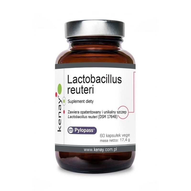 KENAY Lactobacillus reuteri Pylopass (60 kaps.)