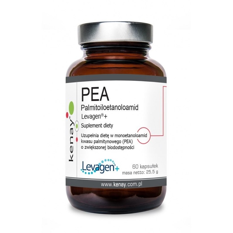 KENAY PEA Palmitoiloetanoloamid Levagen + 350 mg  (60 kaps.)