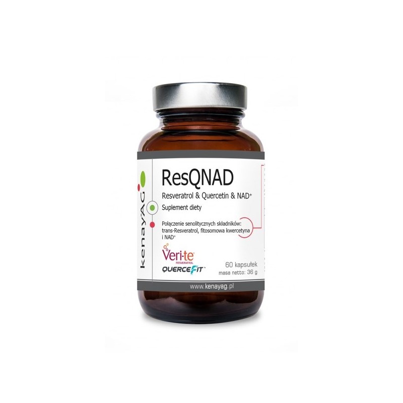 KENAY ResQNAD Resveratrol Quercetin NAD+ (60 kaps.)