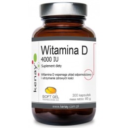 KENAY Witamina D3 4000 IU (300 kaps.)