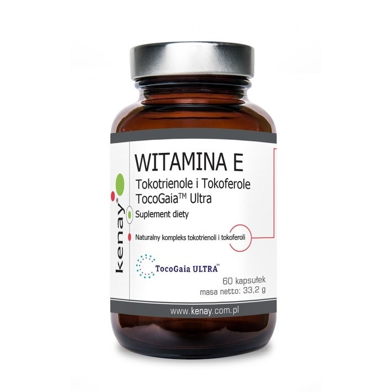 KENAY Witamina E Tokotrienole i Tokoferole TocoGaia Ultra (60 kaps.)