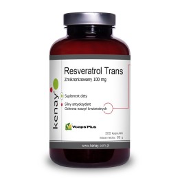 KENAY Zmikronizowany Resveratrol 100 mg (300 kaps.)