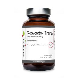 KENAY Zmikronizowany Resveratrol 100 mg (60 kaps.)
