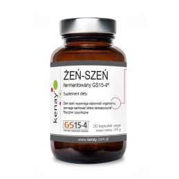 KENAY Żeń-szeń - Ginseng GS15-4 (30 kaps.)