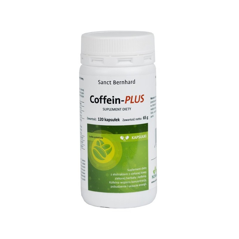 KRAUTERHAUS SANCT BERNHARD Coffein-PLUS (120 kaps.)