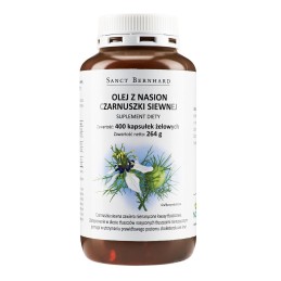 KRAUTERHAUS SANCT BERNHARD Olej z Czarnuszki siewnej 500 mg (400 kaps.)