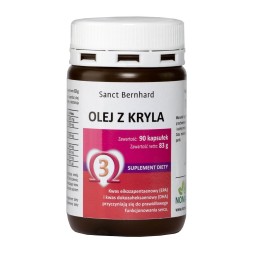 KRAUTERHAUS SANCT BERNHARD Olej z kryla (90 kaps.)