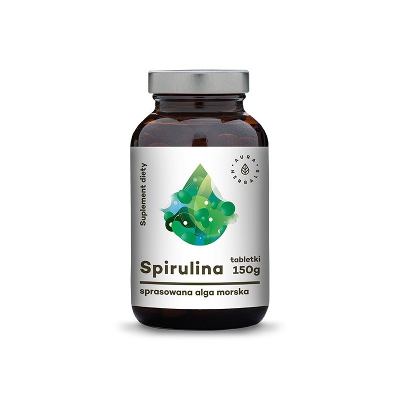 AURA HERBALS Spirulina - 1500 mg (600 tabl.)