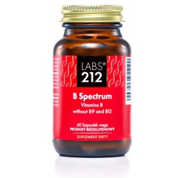 LABS212 B Spectrum - Witaminy B bez B9 i B12 (60 kaps.)