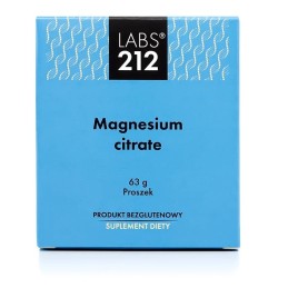 LABS212 Magnesium Citrate - Cytrynian magnezu (63 g)