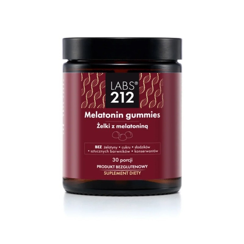 LABS212 Melatonin - Żelki z melatoniną (30 żelek)