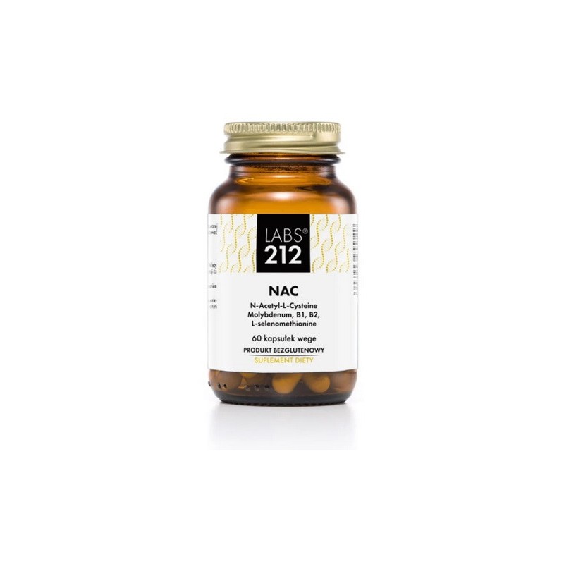 LABS212 NAC - N-Acetylo-L-Cysteina 300 mg (60 kaps.)