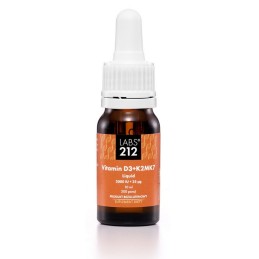 LABS212 Vitamin D3 + K2MK7 Liquid (10 ml)