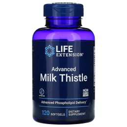 LIFE EXTENSION Advanced Milk Thistle - Ostropest Plamisty (120 kaps.)