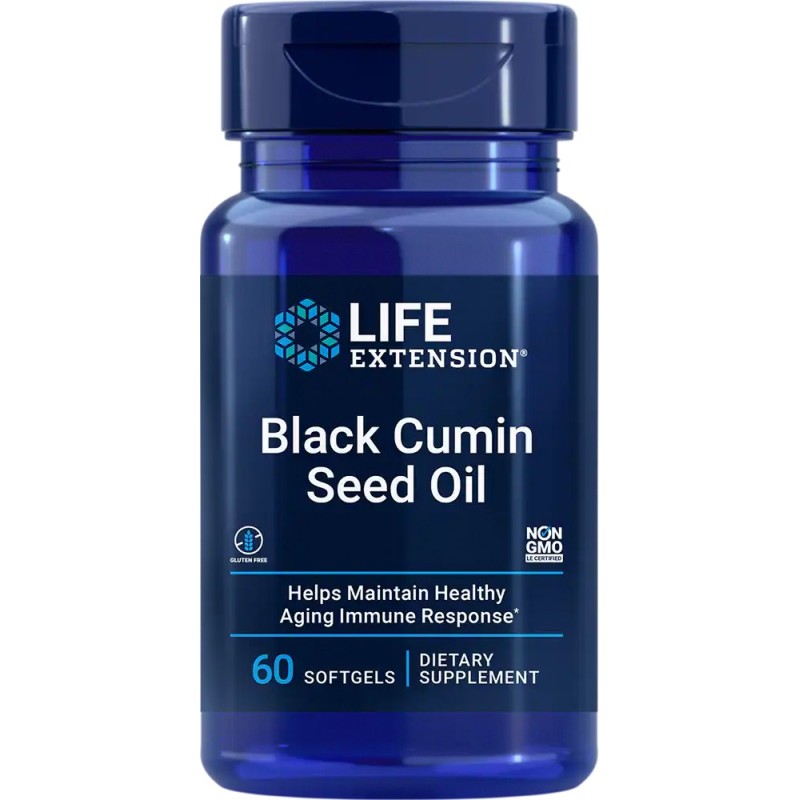 LIFE EXTENSION Black Cumin Seed Oil (60 kaps.)