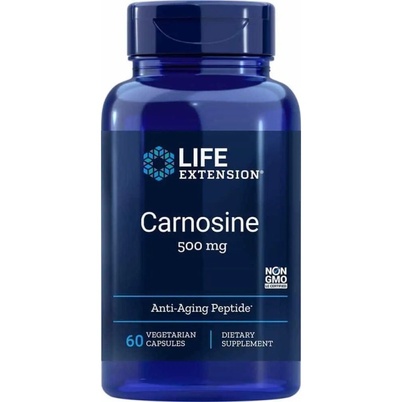 LIFE EXTENSION Carnosine 500 mg (60 kaps.)