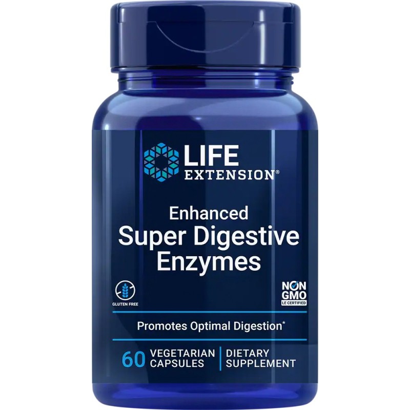 LIFE EXTENSION Enhanced Super Digestive Enzymes (60 kaps.)