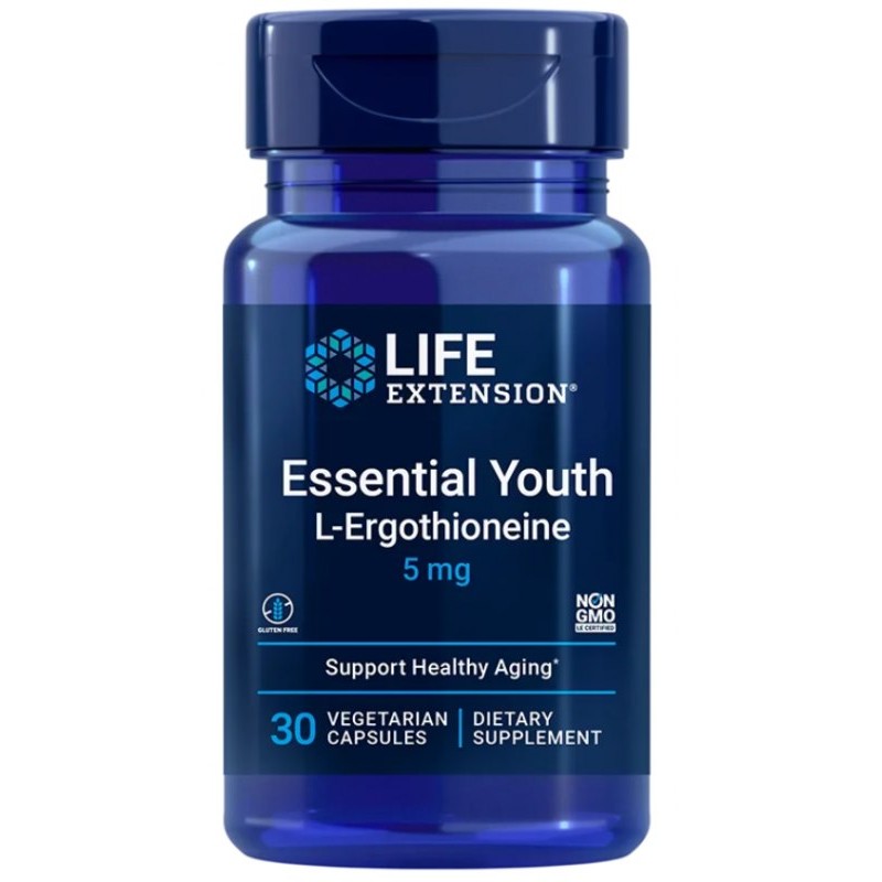LIFE EXTENSION Essential Youth L-Ergothioneine (30 kaps.)