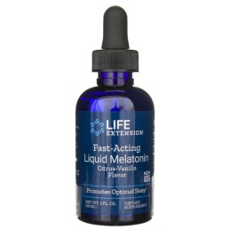 LIFE EXTENSION Fast-Acting Liquid Melatonin Citrus-Vanilla Flavour (59 ml)