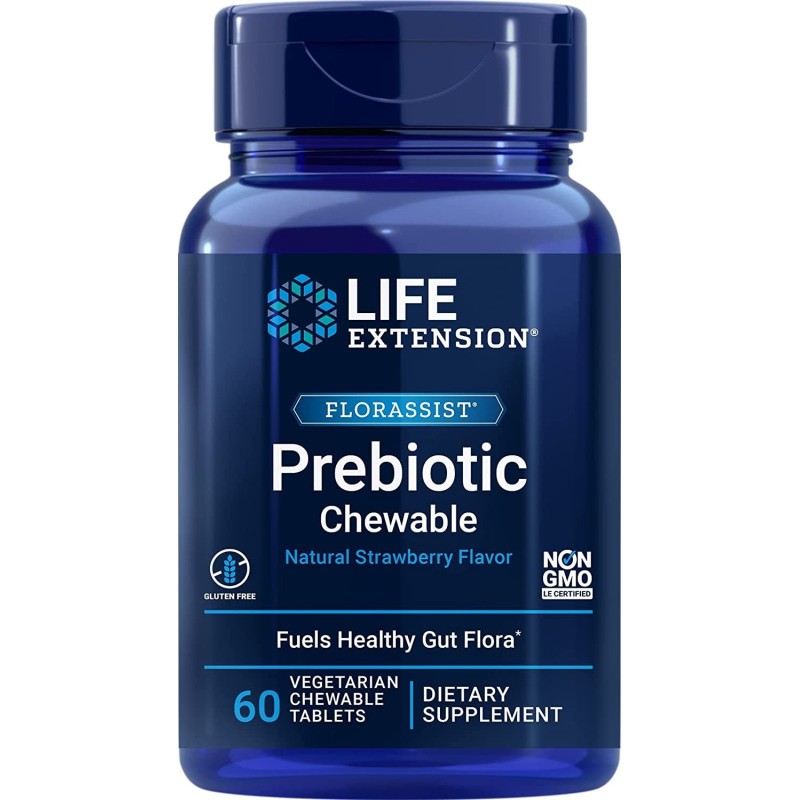 LIFE EXTENSION Florassist Prebiotic Chewable (60 tabl.)