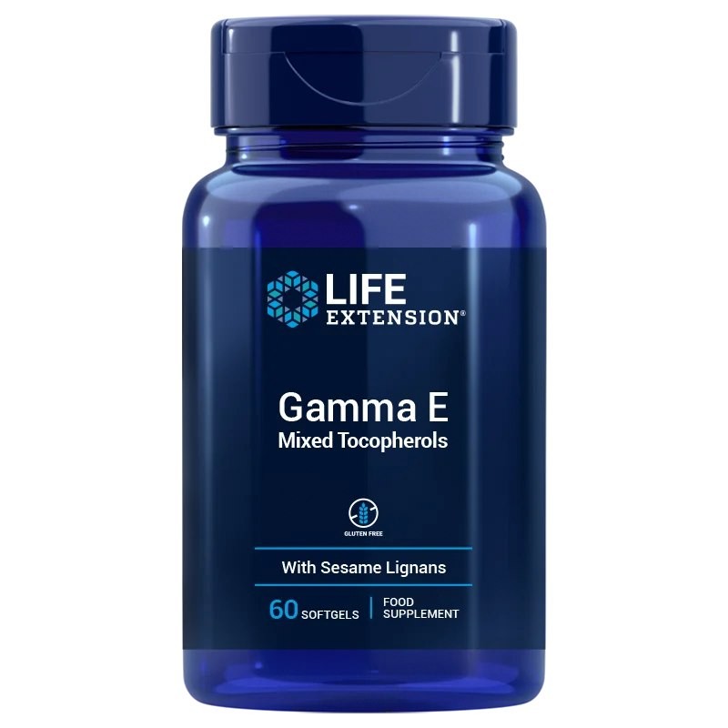 LIFE EXTENSION Gamma E Mixed Tocopherols EU (60 kaps.)
