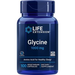 LIFE EXTENSION Glycine - Glicyna (100 kaps.)
